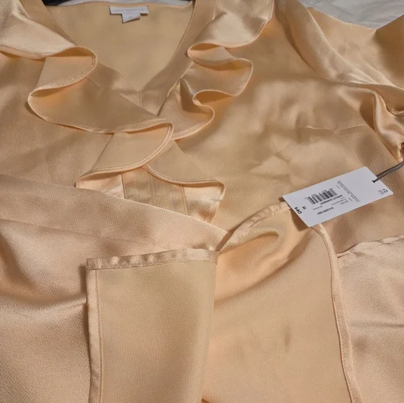 Ladies Ruffled Front Blouse - Picture 3 of 3